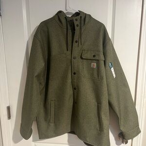 Carhartt Green Rain Defender Jacket